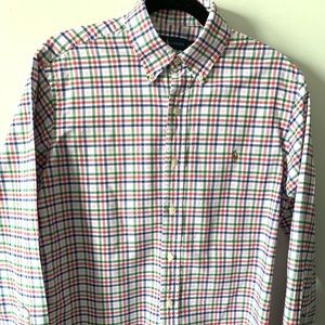 Ralph Lauren Plaid Mens casual shirt M
